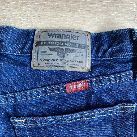 Wrangler Jean shorts size 29 western denim cow girl - Picture 6 of 7